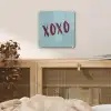 XOXO - Blauw - Rood plexiglas 5mm klein -sfeer4