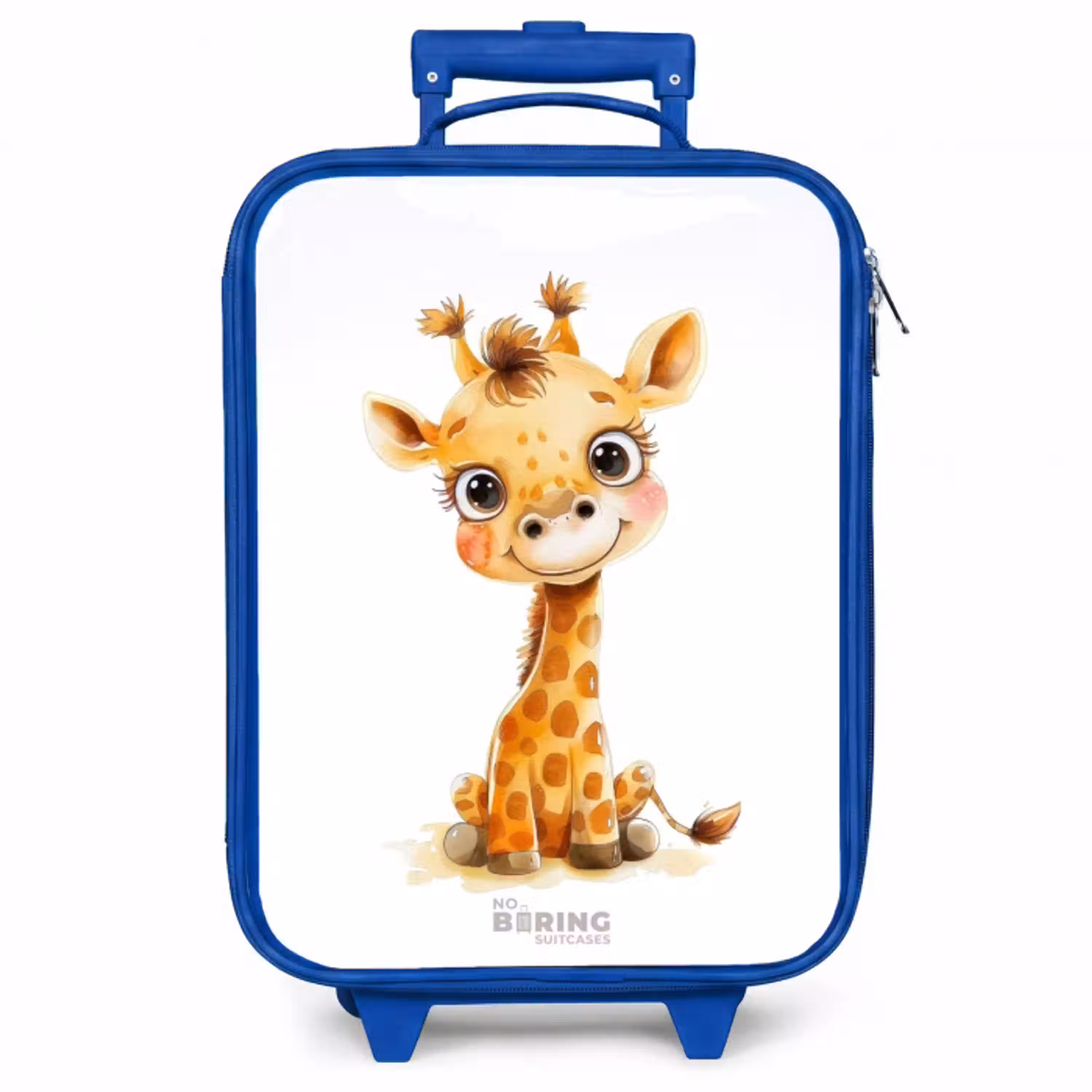 Baby giraffe Kinderkoffer - Blauw klein -zzz_website3d