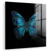 Vlinder - Blauw - Contrast plexiglas 5mm klein -zzzproduct_nieuw