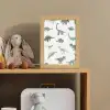 Dino - Groen - Jongens - Dinosaurus - Blauw Light Box met kabel klein -sfeer2_kind
