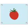 Rood - Tomaat - Groente tuinposter los doek klein -3d