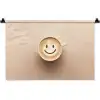 Koffie - Melkschuim - Lach - Beige Wandkleed katoen klein -zz3d
