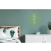 Grill - Groen - Zomer - Quote Wandcirkel aluminium klein -slaapkamer