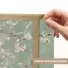 Amandelbloesem - Kunst - Van Gogh - Groen Light Box met batterij (Wandlamp) middel -USP_websiteprintNL