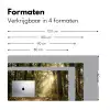 Zonlicht - Bospad - Bomen Muismat XXL klein -sfeer5