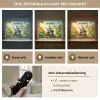 Panda - Wilde dieren - Jungle - Jongens - Kinderen Light Box met batterij (Wandlamp kind) middel -USP_lichtkleurNL