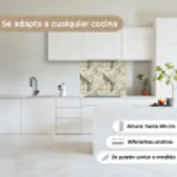 Bloem - Vogel - Kleurrijk keuken achterwand 2 middel 865 -sfeer4_ES