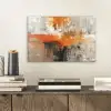 Verf - Patroon - Modern - Kunst aluminium wit klein -sfeer1