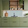 Klassiek - Bloemen - Blauw keuken achterwand 2 middel 871 -sfeer3