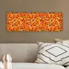 Abstract - Verf - Rood canvas 2cm klein 828 -sfeer3