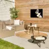 Orchidee - Bloemen - Planten - Botanisch Tuinposter op houten frame 2 cm dik klein -sfeer2