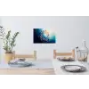 Zee - Vissen - Kleurrijk - Dynamisch Muursticker klein -eettafel
