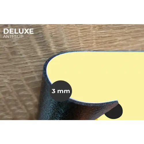 Kuiken - Vrolijk - Geel - Minimalistisch Placemat vinyl groot -closeup