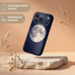 Ruimte - Maan - Kosmos Toughcase MagSafe Apple iPhone 17 Pro Max klein -USP_RandenV_NL