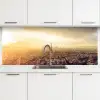 Parijs - Skyline - Zonsondergang - Steden keuken achterwand 2 middel -3d