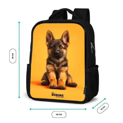 Hein herder Rugzak - Zwart middel -productfoto_formaten