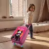 Panda met Koptelefoon, Zonnebril en Gouden Ketting Kinderkoffer - Roze klein -sfeer1