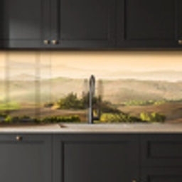 Landschap - Toscane - Ochtendlicht keuken achterwand 2 middel -sfeer1