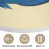 Blauw - Dory - Vis - Staartvin Akoestische PET Vilt - Rond klein -closeup_NL