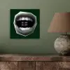 Mond - Groen - Illustratie - BLAH BLAH aluminium wit klein -sfeer2