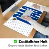 Ciao - Blauw - Stippen Muismat XXL klein -ysfeer3_duits