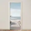 Pad - Strand - Duinen - Natuur deurposter klein -3d_beige