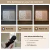 Voetstappen - Vloedlijn - Zee Light Box met batterij (Wandlamp) middel -USP_lichtkleurNL
