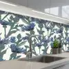 Patronen - Korenbloem - Natuur - Plant keuken achterwand 2 middel 871 -3d_schuin