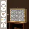 Zwart - Wit - Zebra - Patroon Light Box met batterij (Wandlamp) middel 907 -USP_websiteoverzichtNL