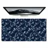 Grafisch - Bloesemtak - Blauw Muismat XXL klein 681 -zzz3d