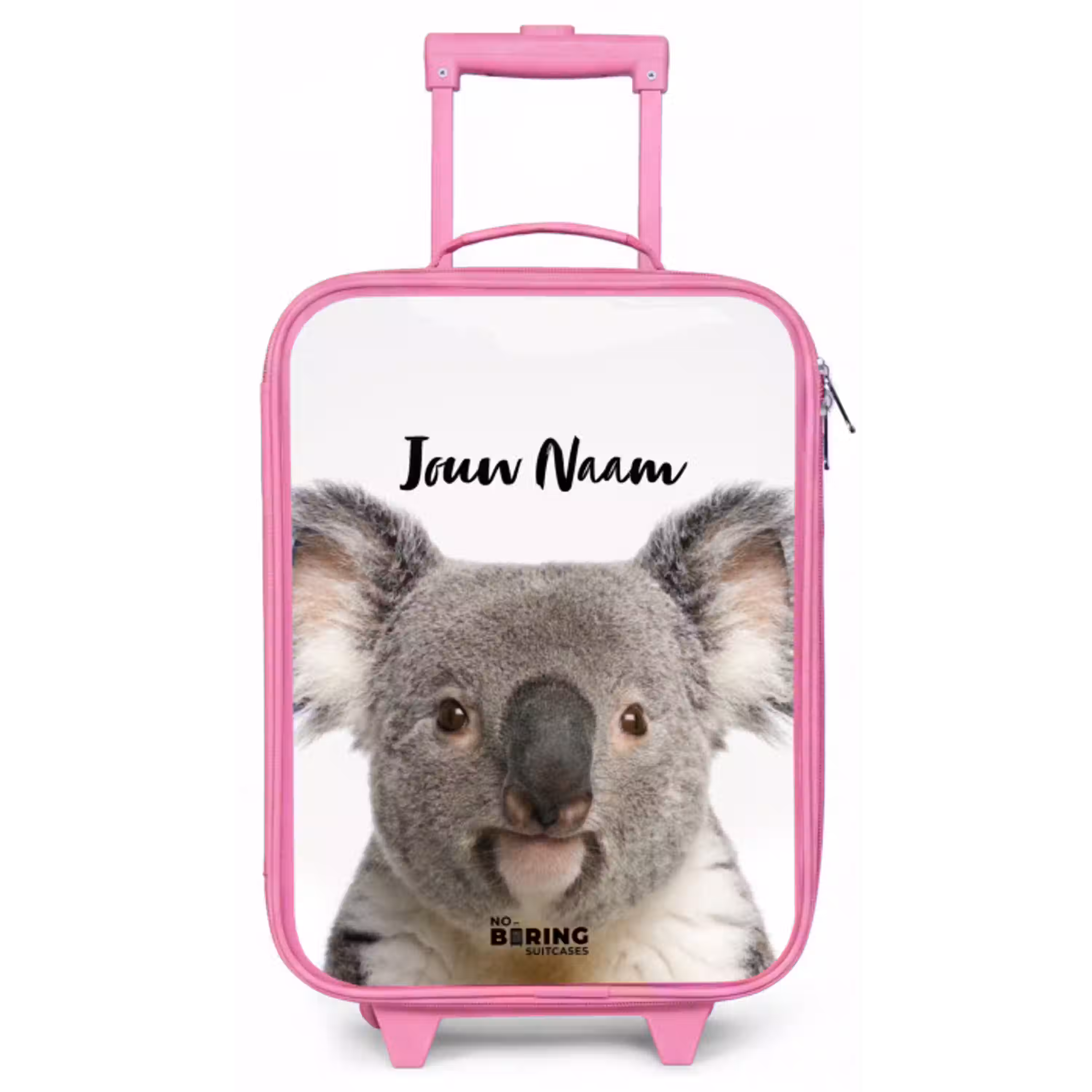 Schattige Koala Beer Kinderkoffer - Roze klein -zz3dotto