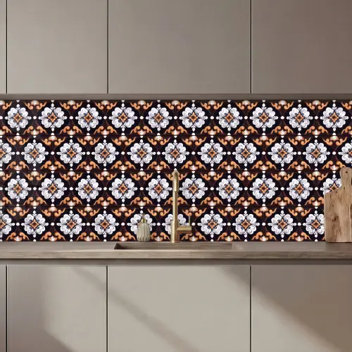 traditioneel - Element - Kleurrijk keuken achterwand 2 middel 871 zz_3dshopping