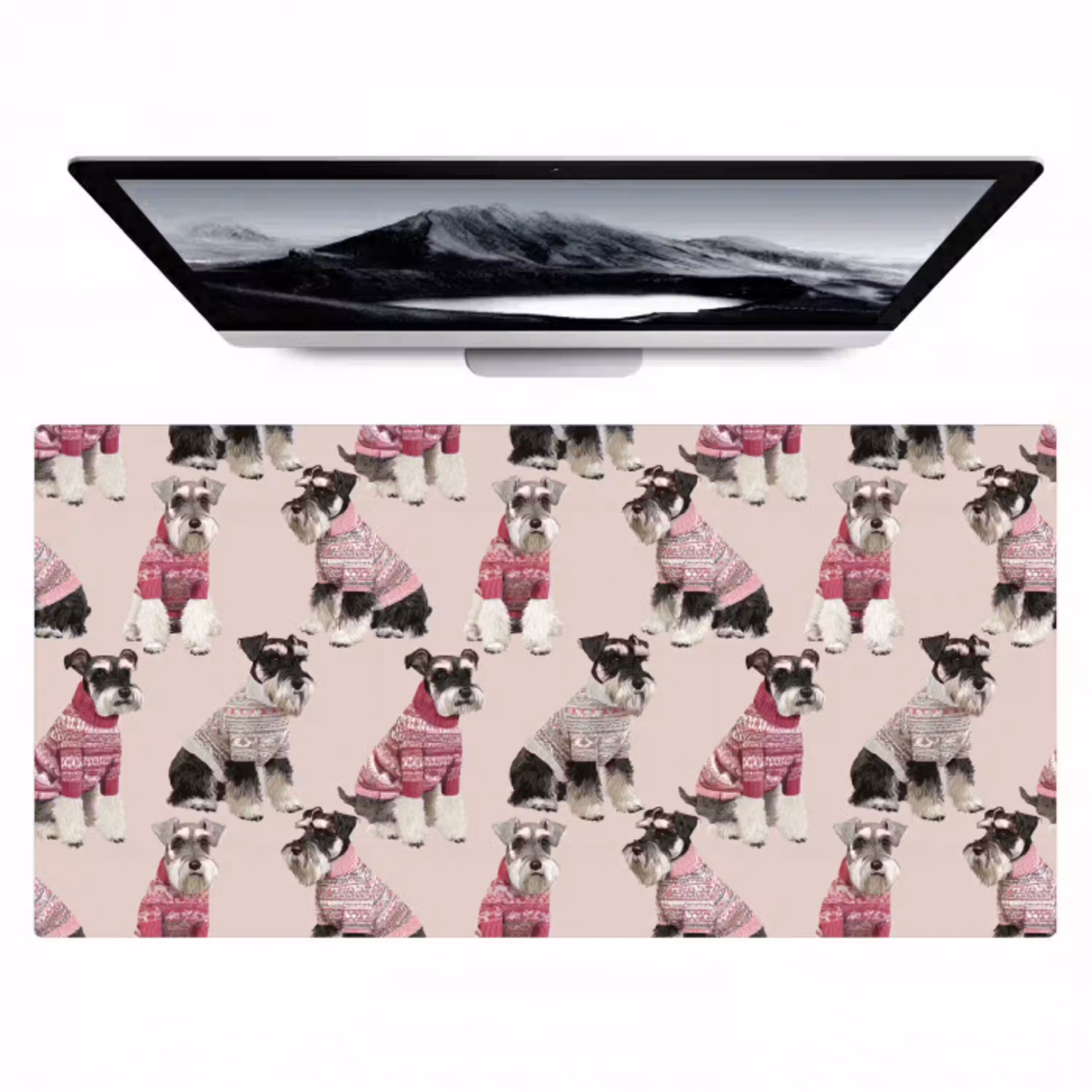 Honden - Truien - Rood Muismat XXL klein 681 -zzz3d