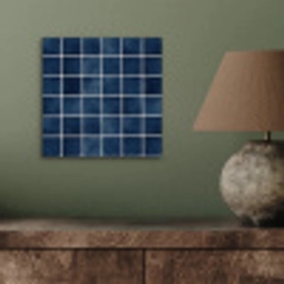 Tegel - Modern - Blauw aluminium wit klein 46 -sfeer2