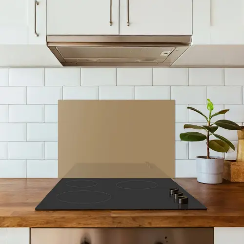 Palet - Beige - Interieur keuken achterwand spatscherm klein 900 -sfeer2
