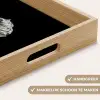 Cupcake - Luxueus - Zilver Dienblad Rechthoek middel -USP_HandgreepNL