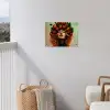 Vrouw - Aardbeien - Kroon tuinposter los doek klein -sfeer8