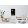 Het huwelijksportret van Marten Soolmans - Rembrandt van Rijn Muursticker klein -eettafel