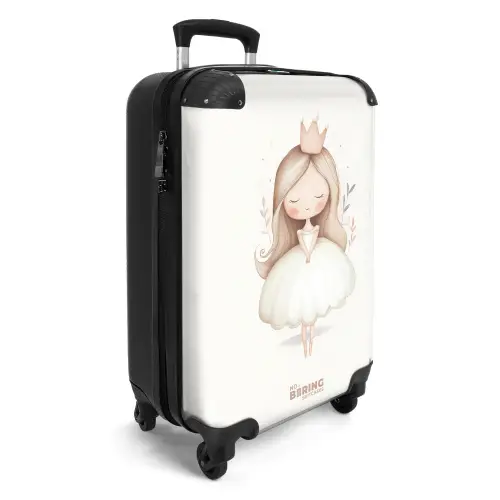 Sierlijke prinses in het wit NBS - Handbagage koffer - Kinderen Unisex middel -productfoto_3d