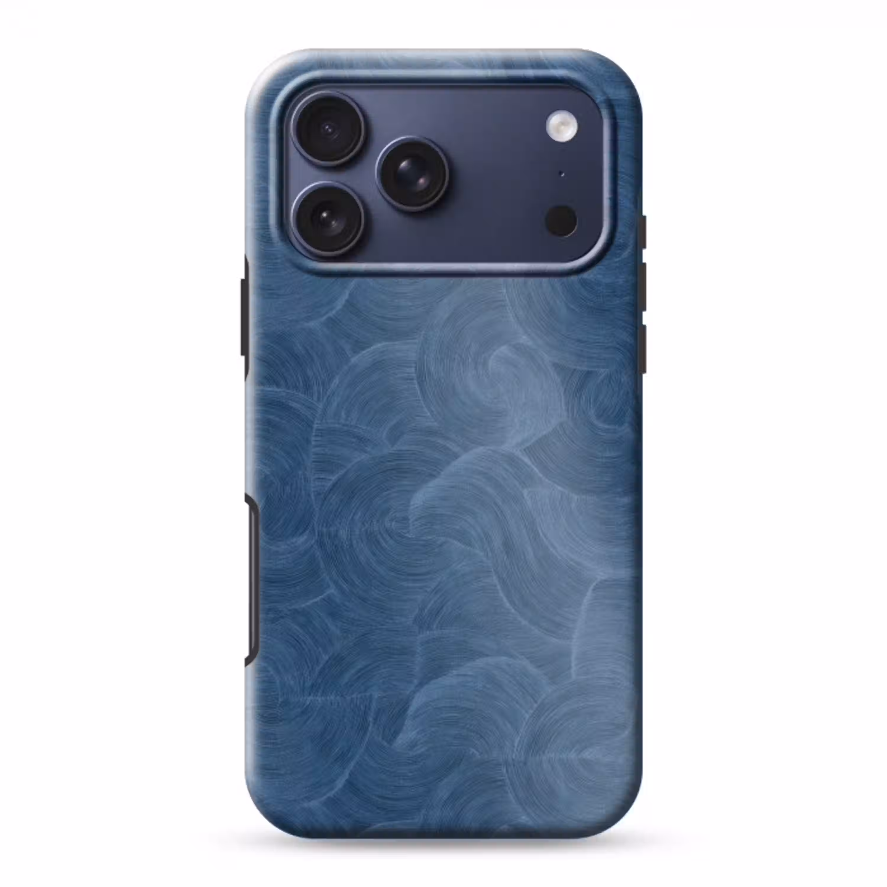 Golven - Textuur - Patroon - Blauw Toughcase MagSafe Apple iPhone 17 Pro Max klein 1019 -3d