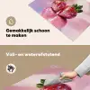 Disco - Fruit - Glitter - Strawberry Inductie beschemer met haakjes klein -ky-schoon-nl
