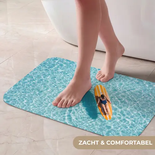Surfboard - Water - Badpak - Oranje Badmat klein -USP_ZachtNL