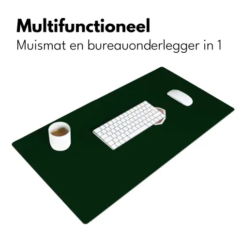 BLAH BLAH BLAH - Mond - Groen Muismat XXL klein -sfeer4