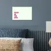 Focus on the good - Beige - Roze poster papier klein -sfeer2