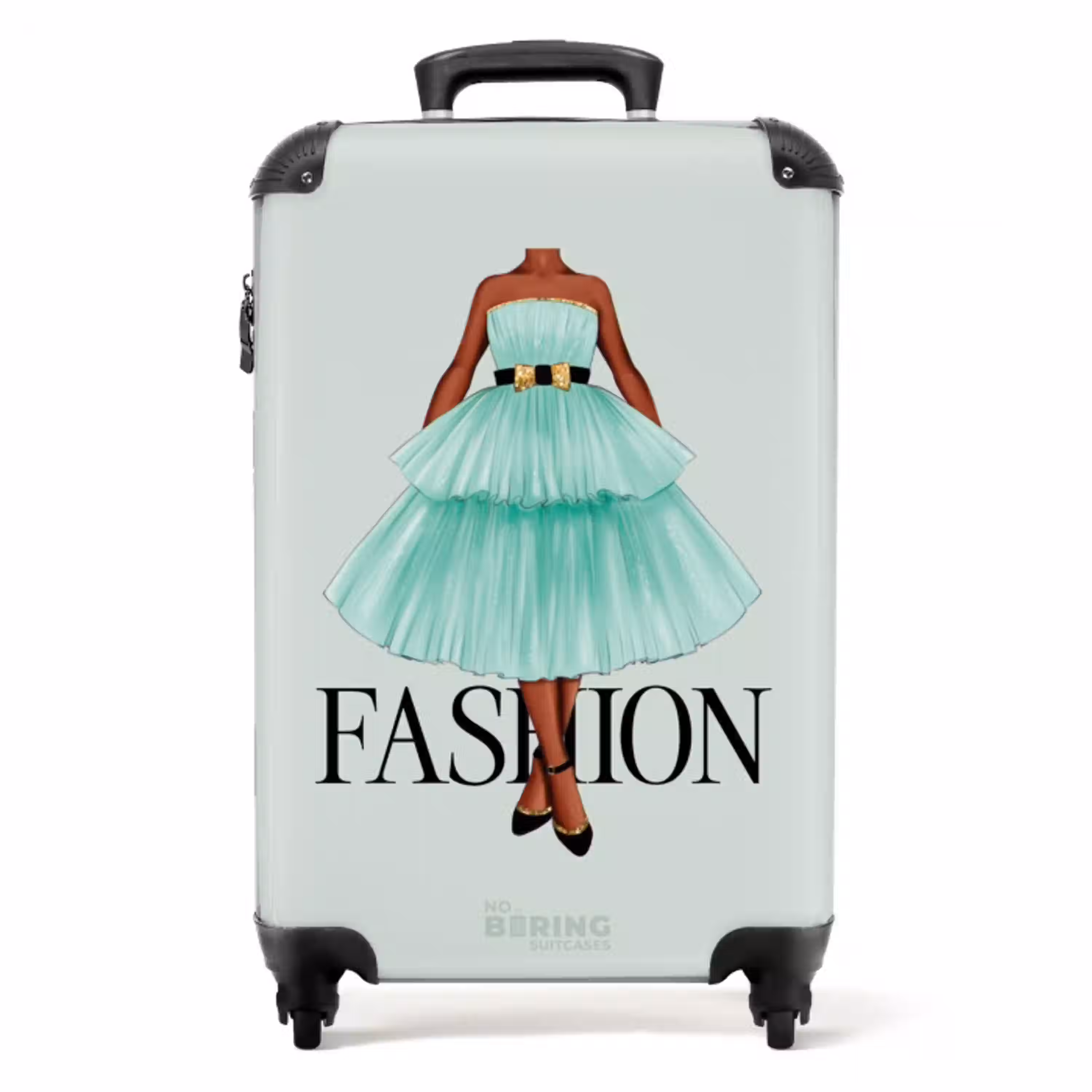 15 NBS - Handbagage koffer - Unisex middel -productfoto_recht