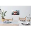 Schotse hooglander - Koe - Dieren - Berg - Natuur Muursticker klein -eettafel
