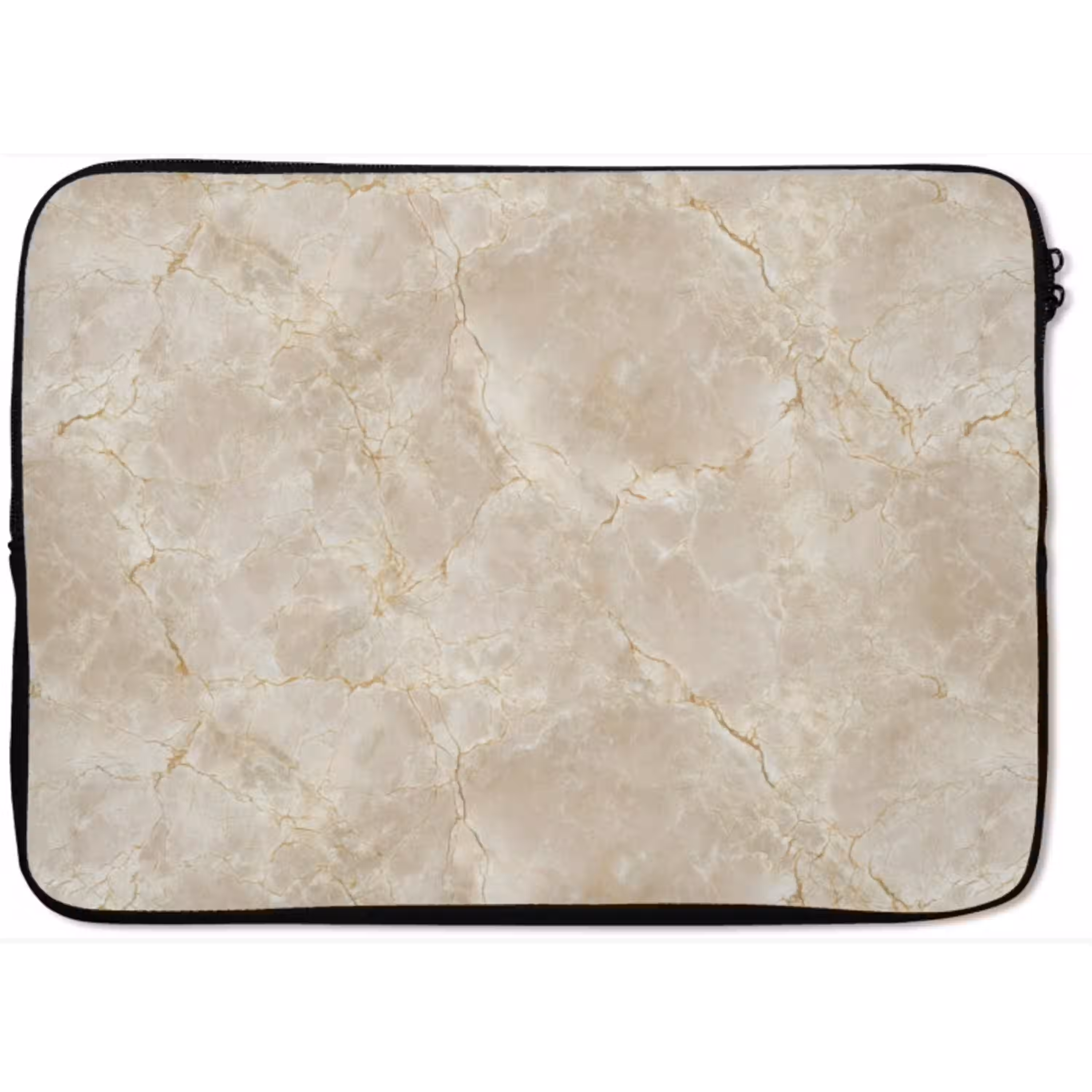 Lichtbeige - Marmer - Aders laptophoes neopreen klein 279 -zkaufland3dotto