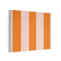Strepen - Modern - Oranje PET vilt klein 837 -3d