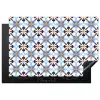 Ornament - Tegel - Kleurrijk Inductie beschermer vinyl 3mm klein 276 -3d