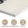 Tekst - Blokletters - Zwart - Vlees PET vilt klein -closeup_NL